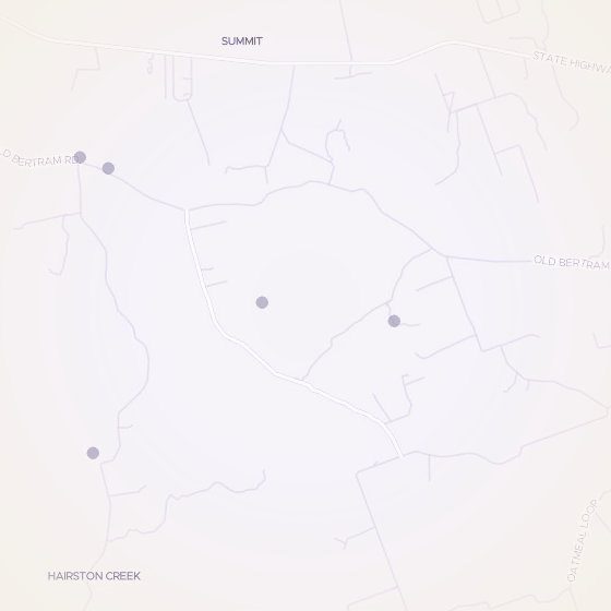 Interactive map of Burnet, Austin