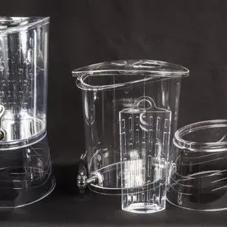 Narrow Acrylic Beverage Dispenser Rental
