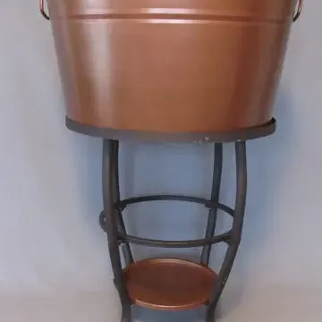 Standing Copper Chiller Rental