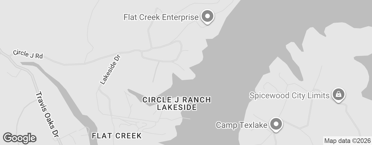 Map banner of Luxury Lakefront Escape on Lake Travis