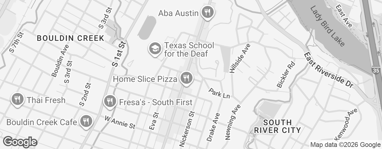 Map banner of Tecovas Boot Store
