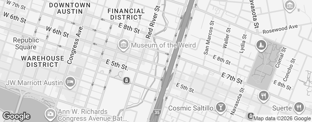 Map banner of Waller Ballroom