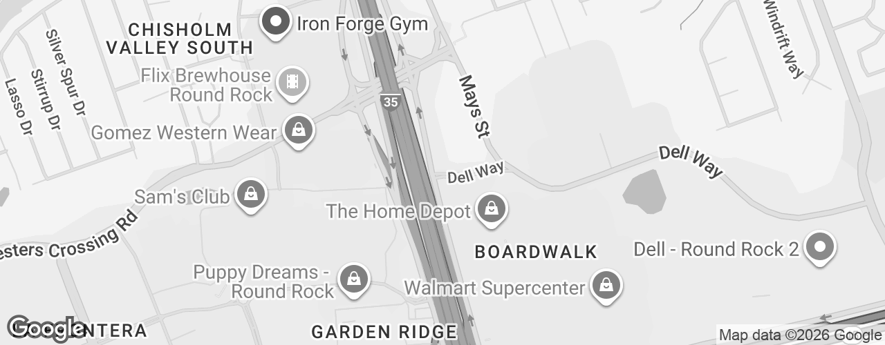Map banner of Dell Round Rock Building 1