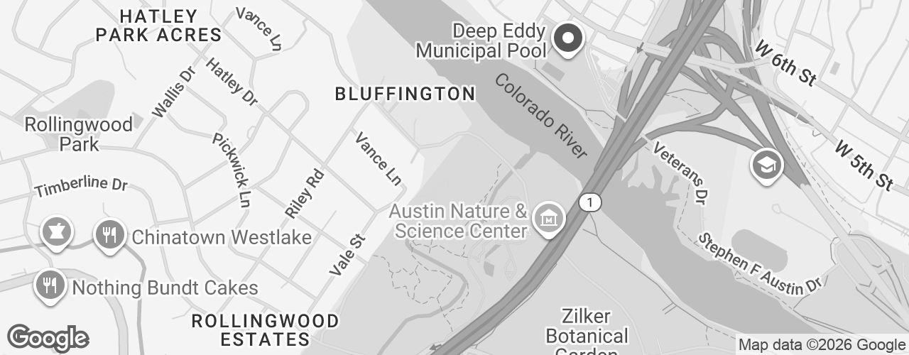 Map banner of Zilker Park Clubhouse