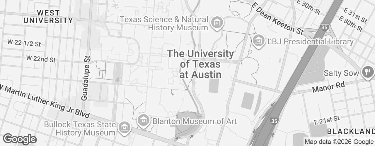 Map banner of Etter-Harbin Alumni Center