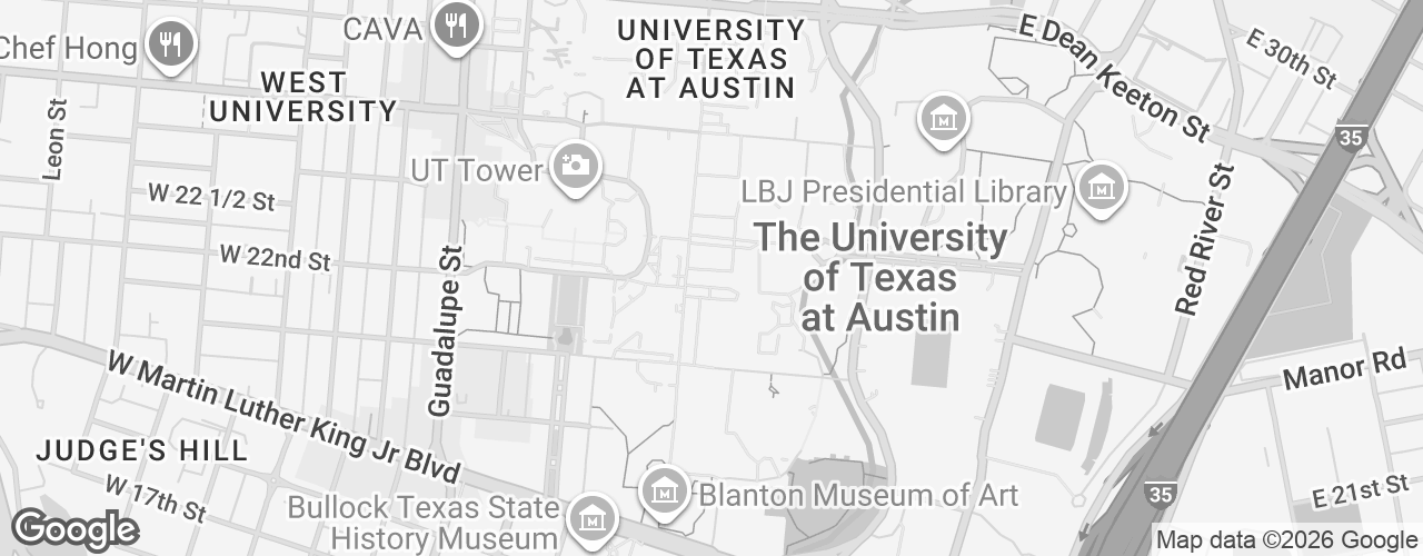 Map banner of William C. Powers Student Activity Center