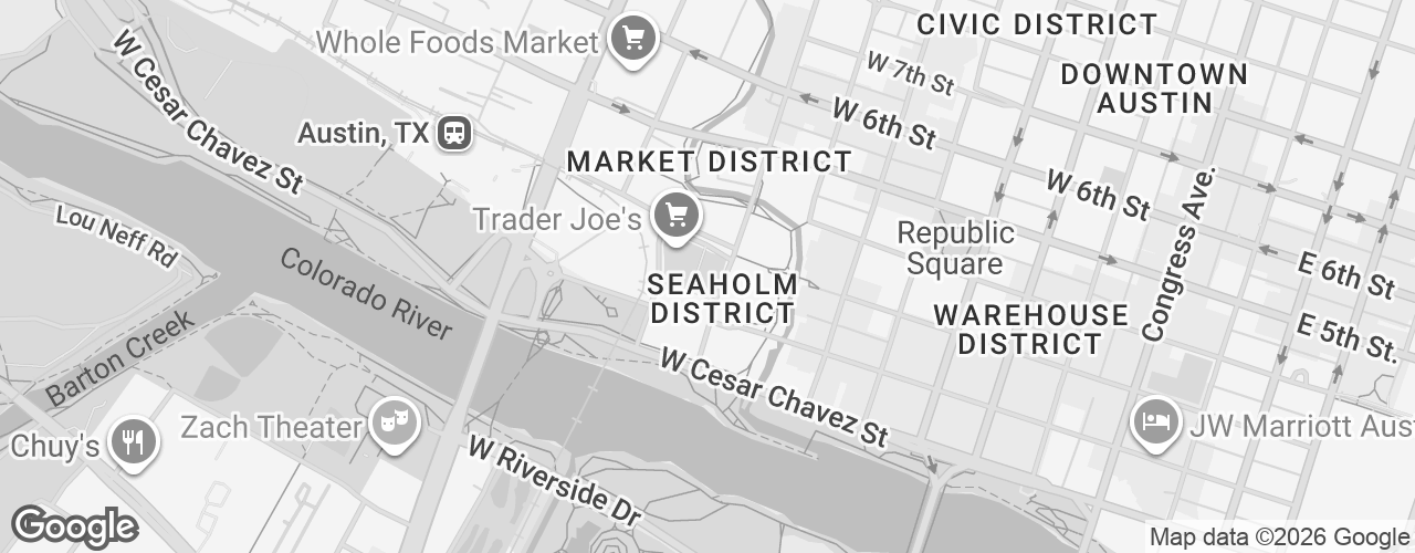 Map banner of Seaholm Residences