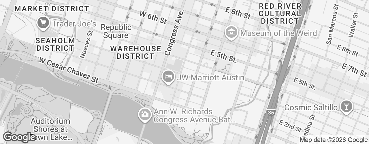 Map banner of Brazos Street