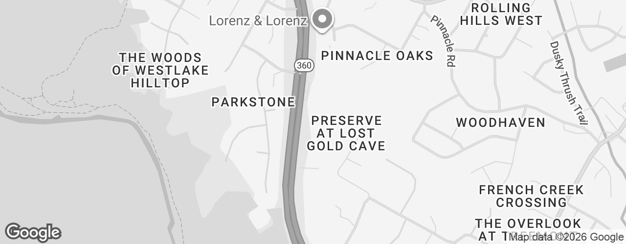 Map banner of Pennybacker Bridge Overlook