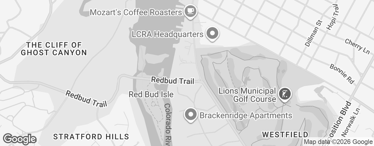 Map banner of LCRA Red Bud