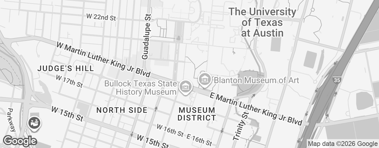Map banner of UT Sanchez Building