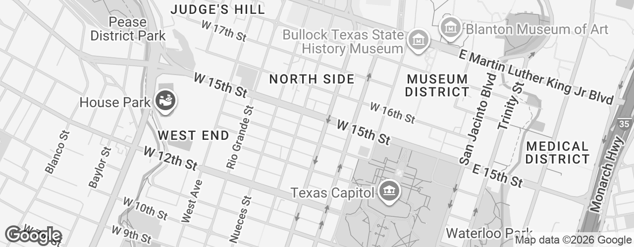 Map banner of Texas Medical Association