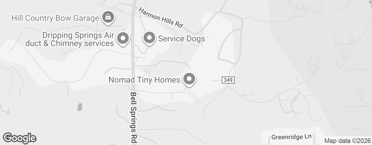 Map banner of Bell Springs Event Venue