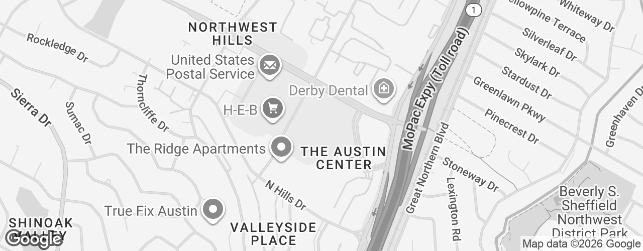 Map banner of Capital Title of Texas - Austin Northwest