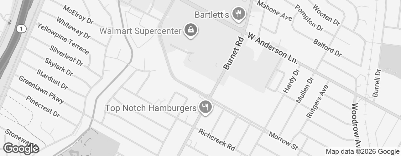 Map banner of Austin Chamber Music Center