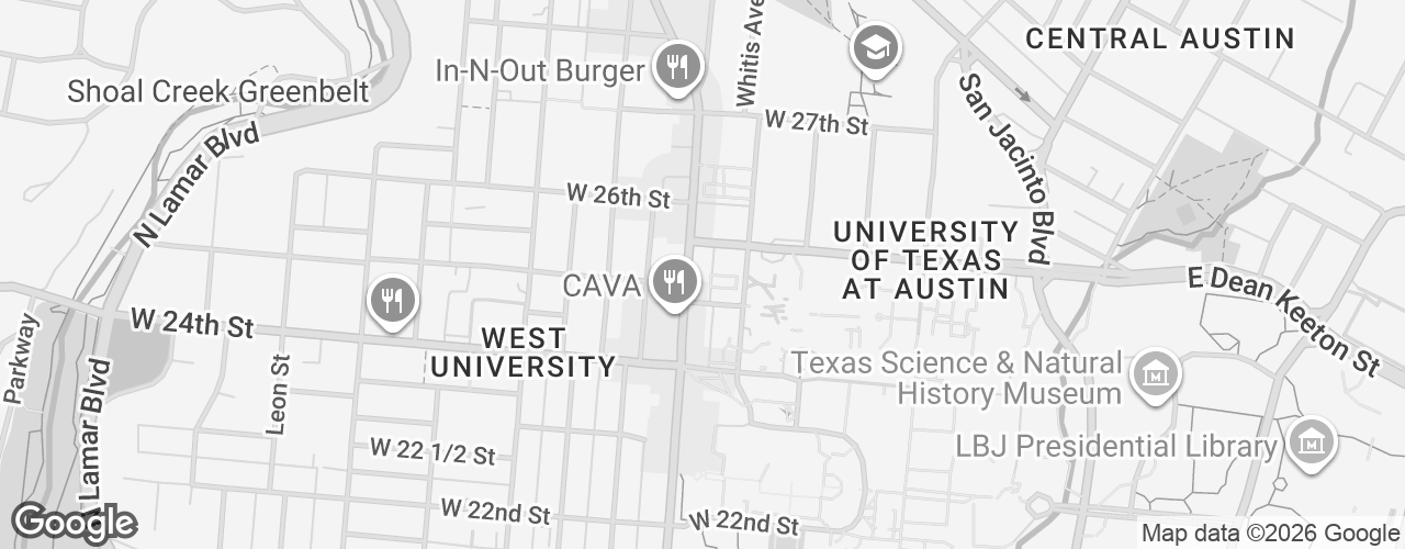 Map banner of KLRU Studio