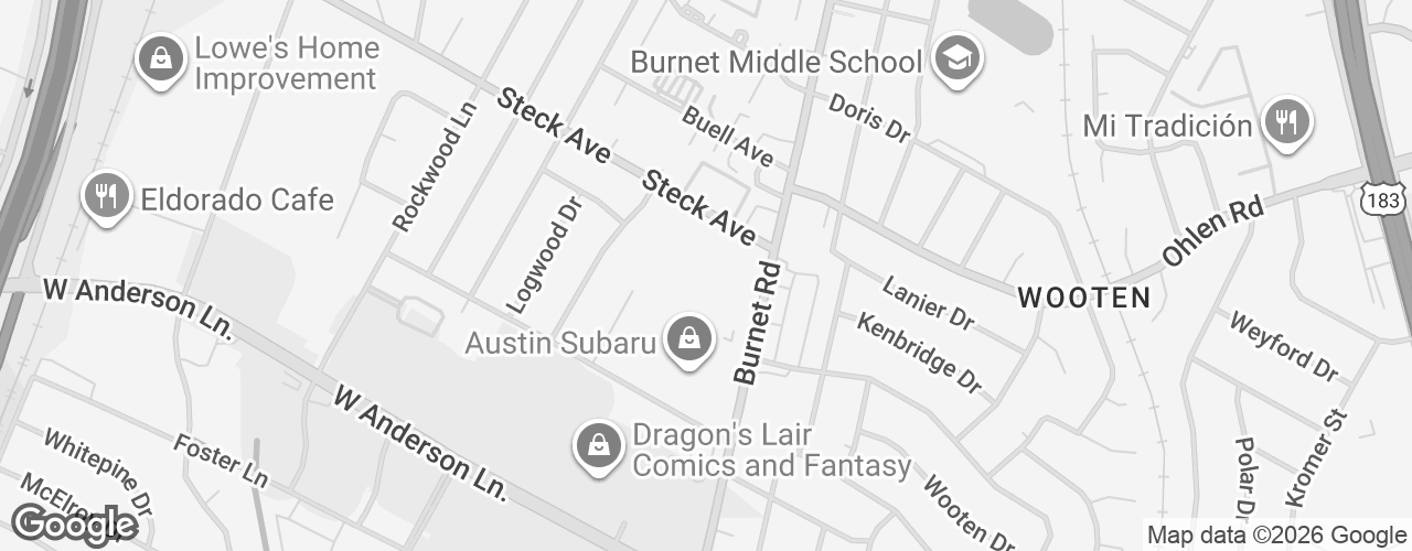 Map banner of Austin Infiniti