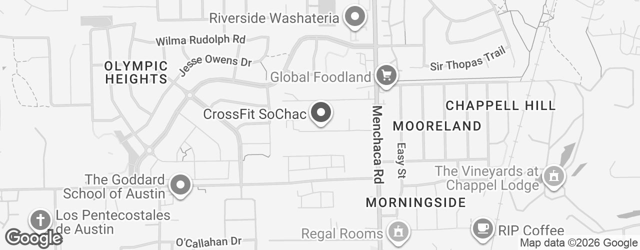 Map banner of Austin Roller Rink