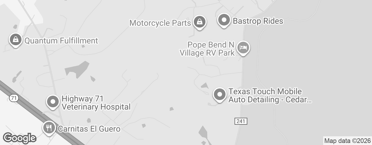 Map banner of Cedar Bend Event Center