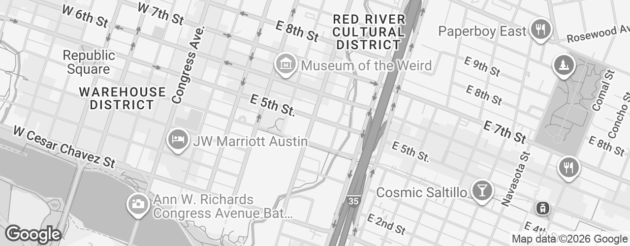 Map banner of Central District Brewing