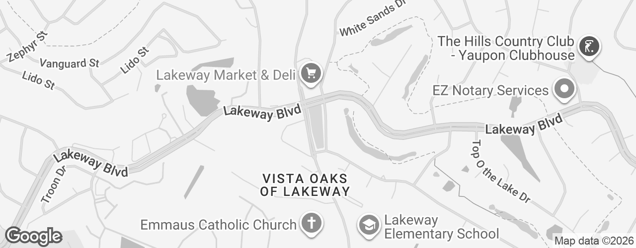 Map banner of Emmaus Parish Life Center