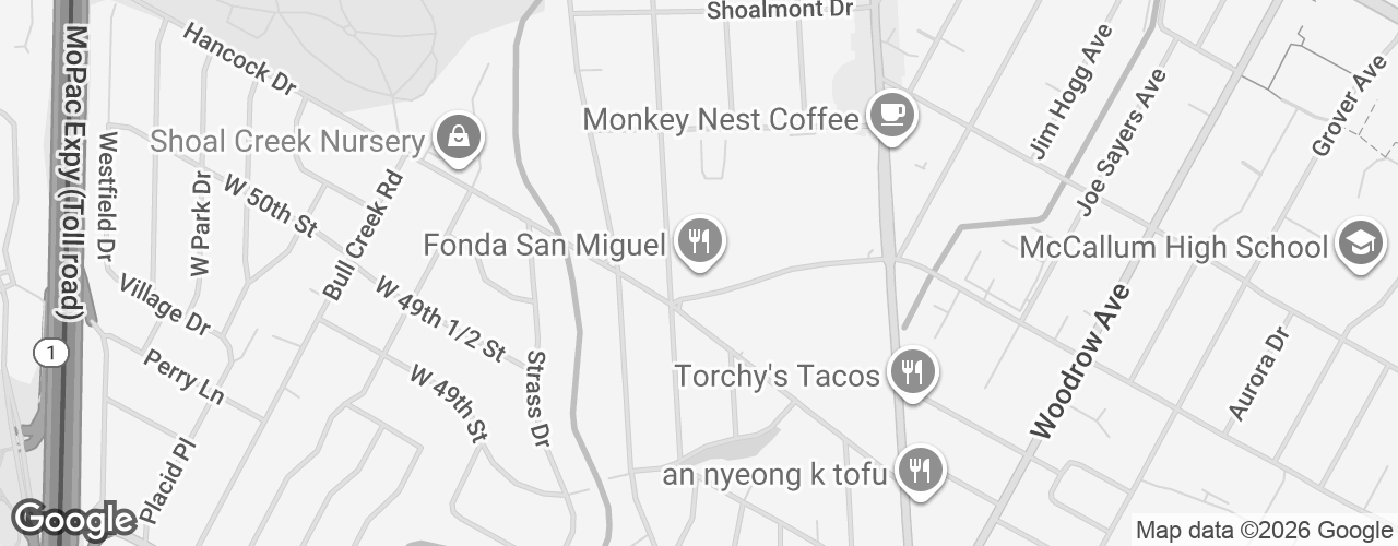 Map banner of Fonda San Miguel