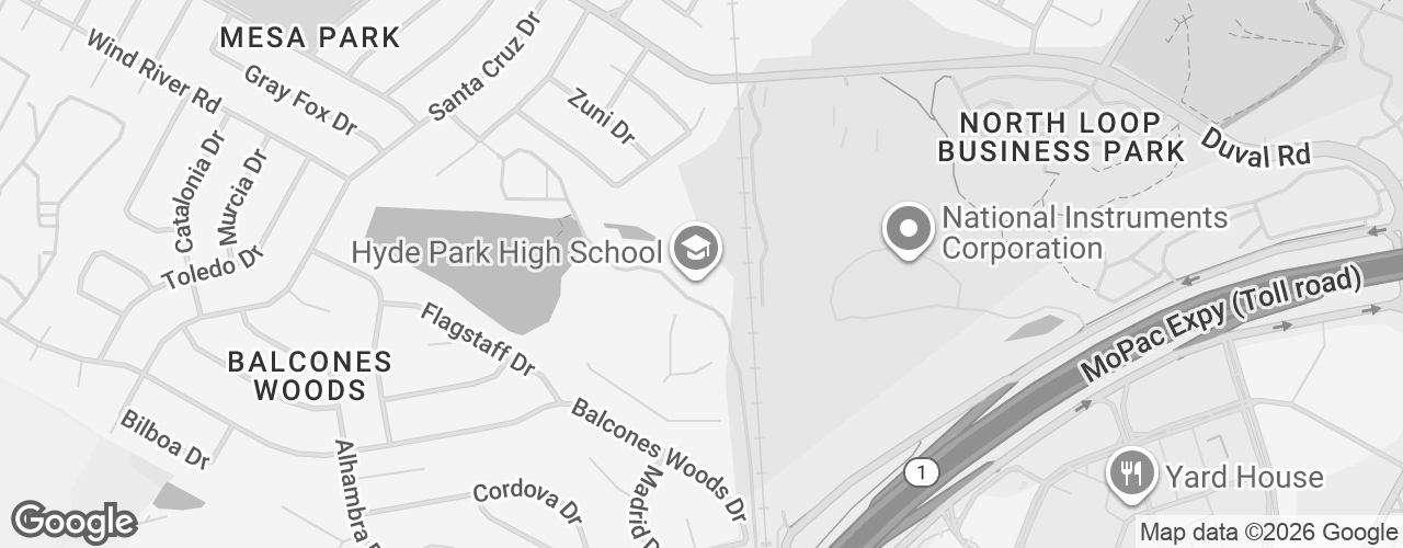 Map banner of Hyde Park School at The Quarries