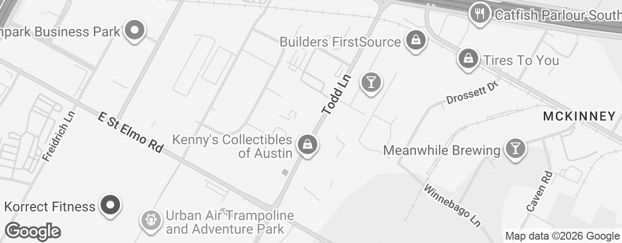 Map banner of Johnston Supply