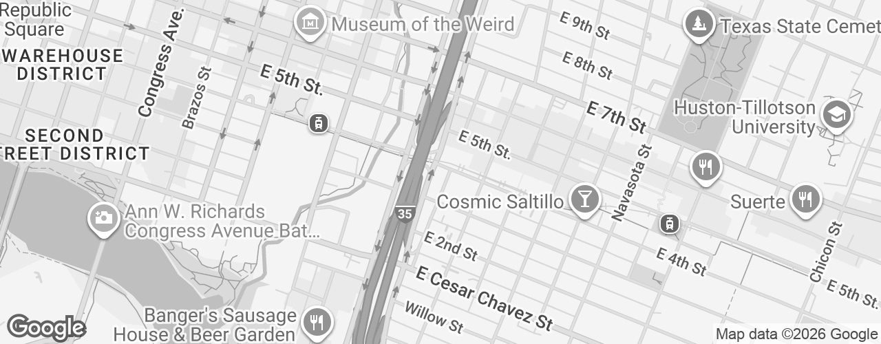 Map banner of Native Hostel
