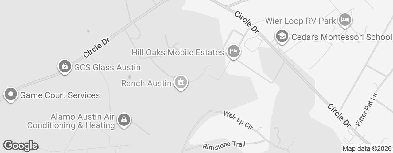 Map banner of Ranch Austin Wedding Venue