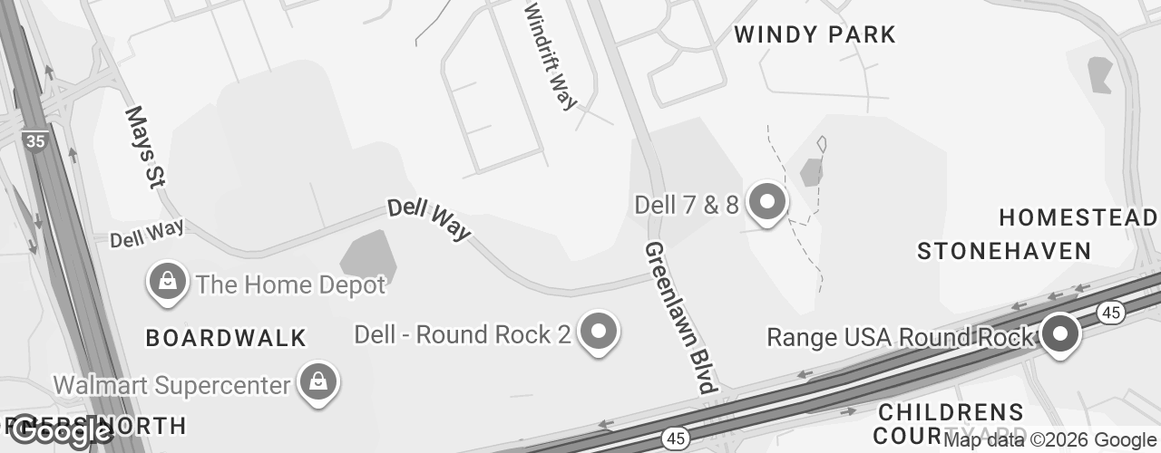 Map banner of Dell Technologies - Bldg 3