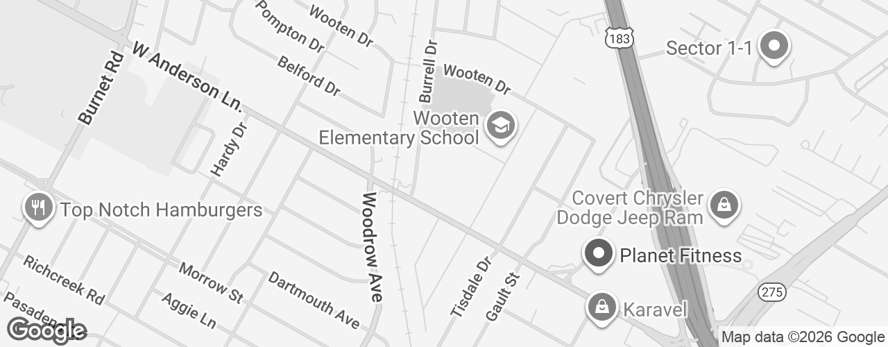 Map banner of Redeemer Lutheran Church