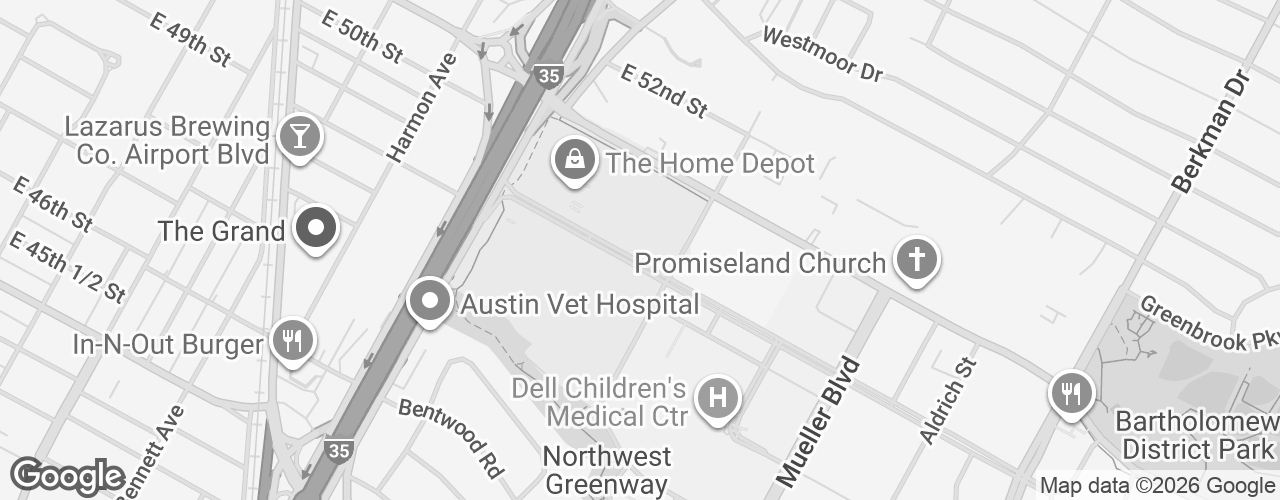 Map banner of Residence Inn University