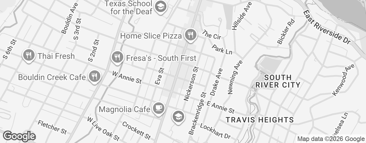 Map banner of South Congress Hotel