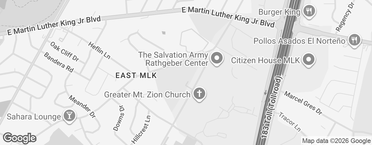 Map banner of St. James' Episcopal Church