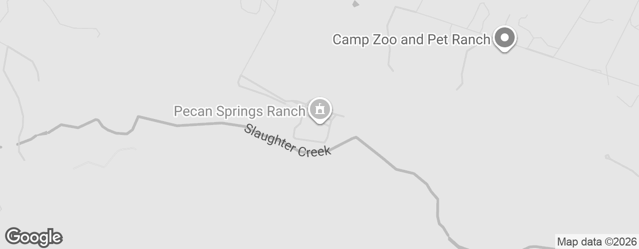 Map banner of Pecan Springs Ranch