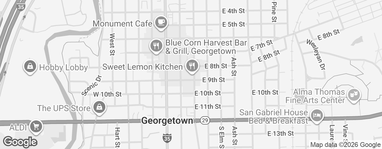 Map banner of Sweet Lemon Kitchen