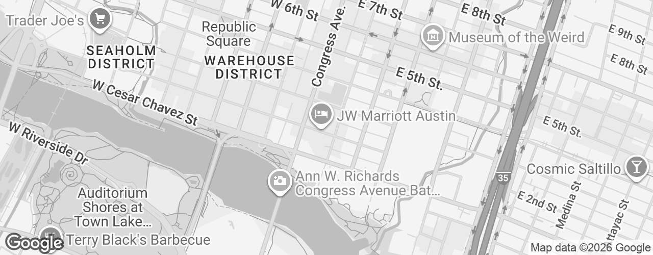 Map banner of Driskill Hotel