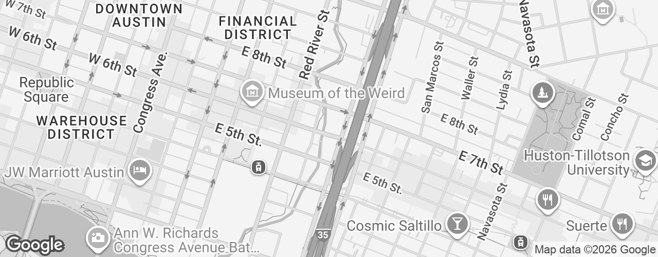 Map banner of The Gatsby