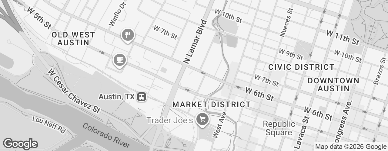 Map banner of Whole Foods Market Culinary Center