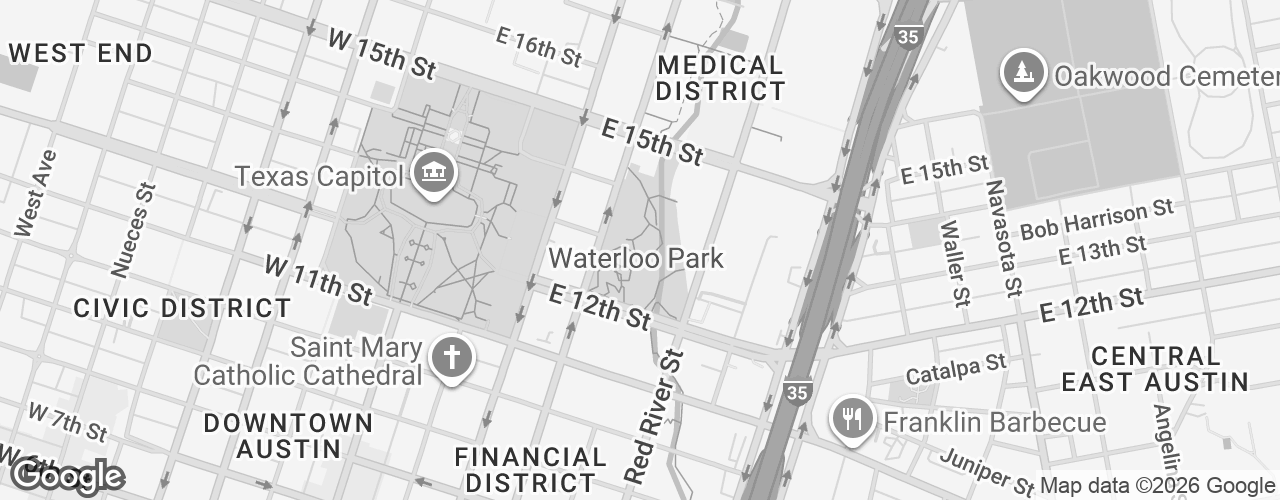Map banner of Waterloo Park