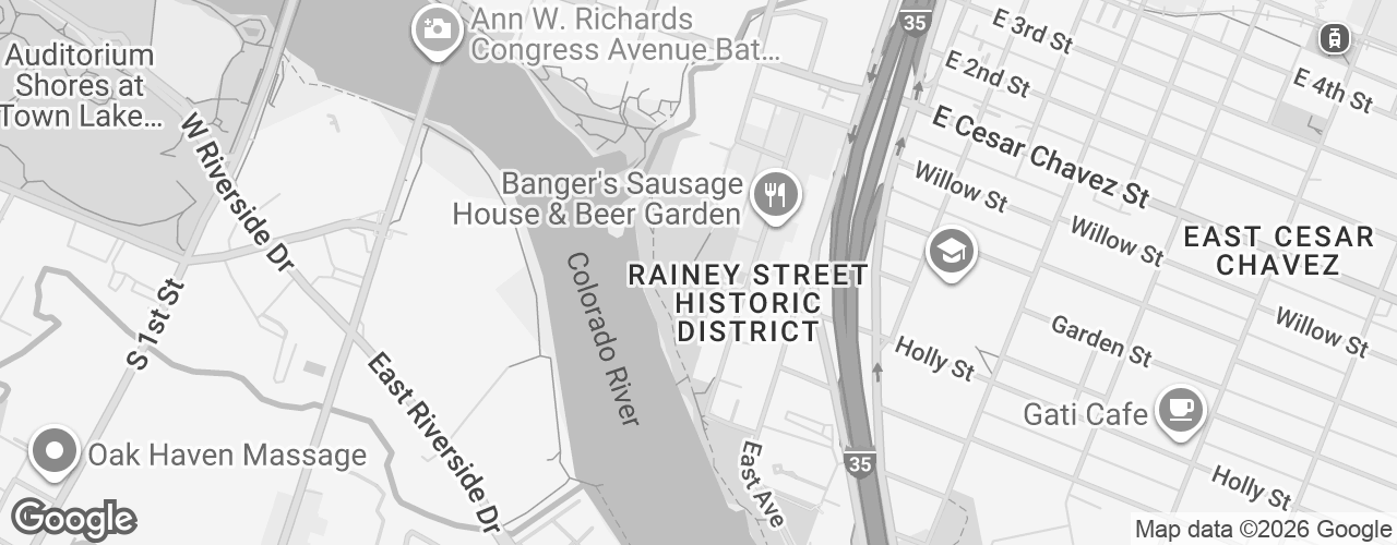 Map banner of Emma S. Barrientos Mexican American Cultural Center