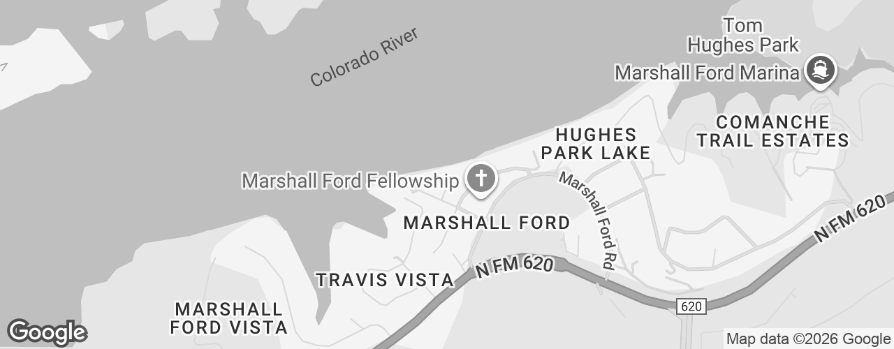 Map banner of Water Lane Austin