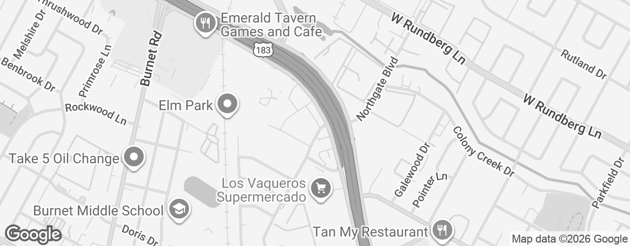 Map banner of Austin Uptown Dance Studio