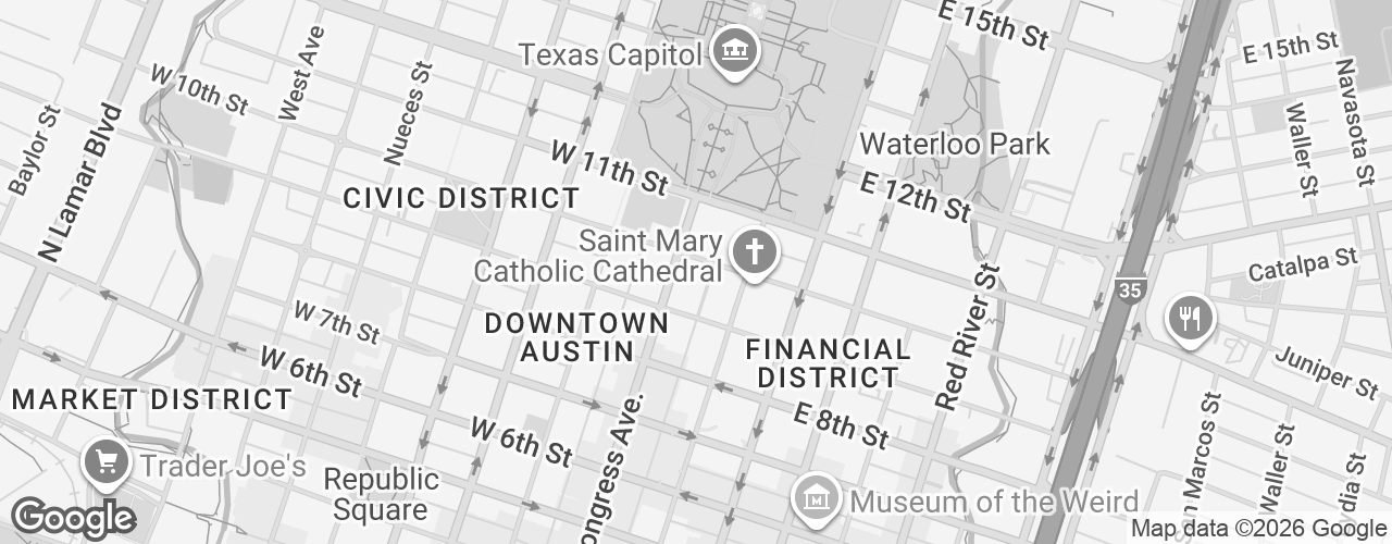 Map banner of Texas Cable Association
