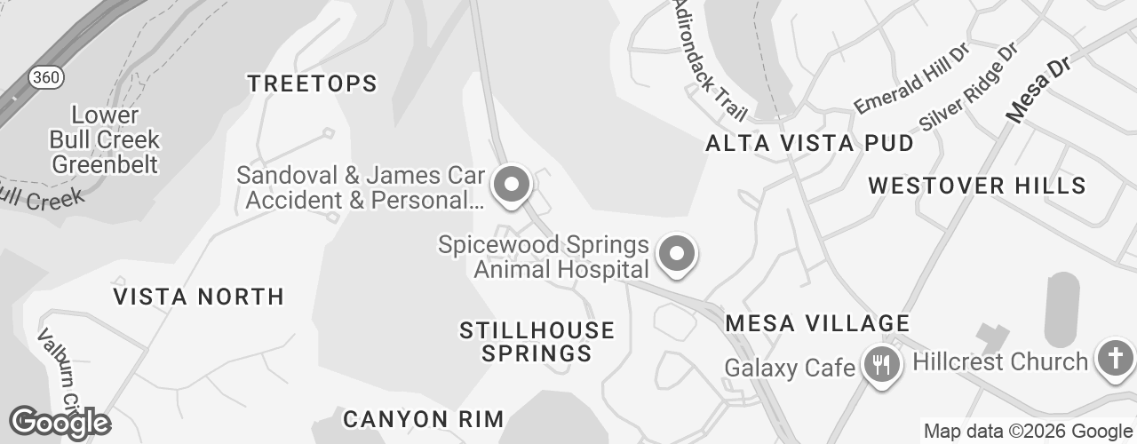 Map banner of Austin Board of Realtors (ABOR)