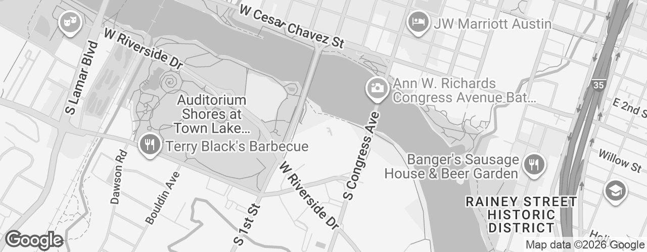 Map banner of Hyatt Regency Austin