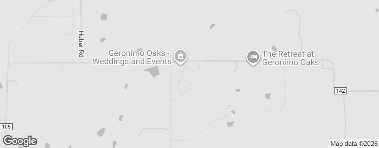 Map banner of Geronimo Oaks